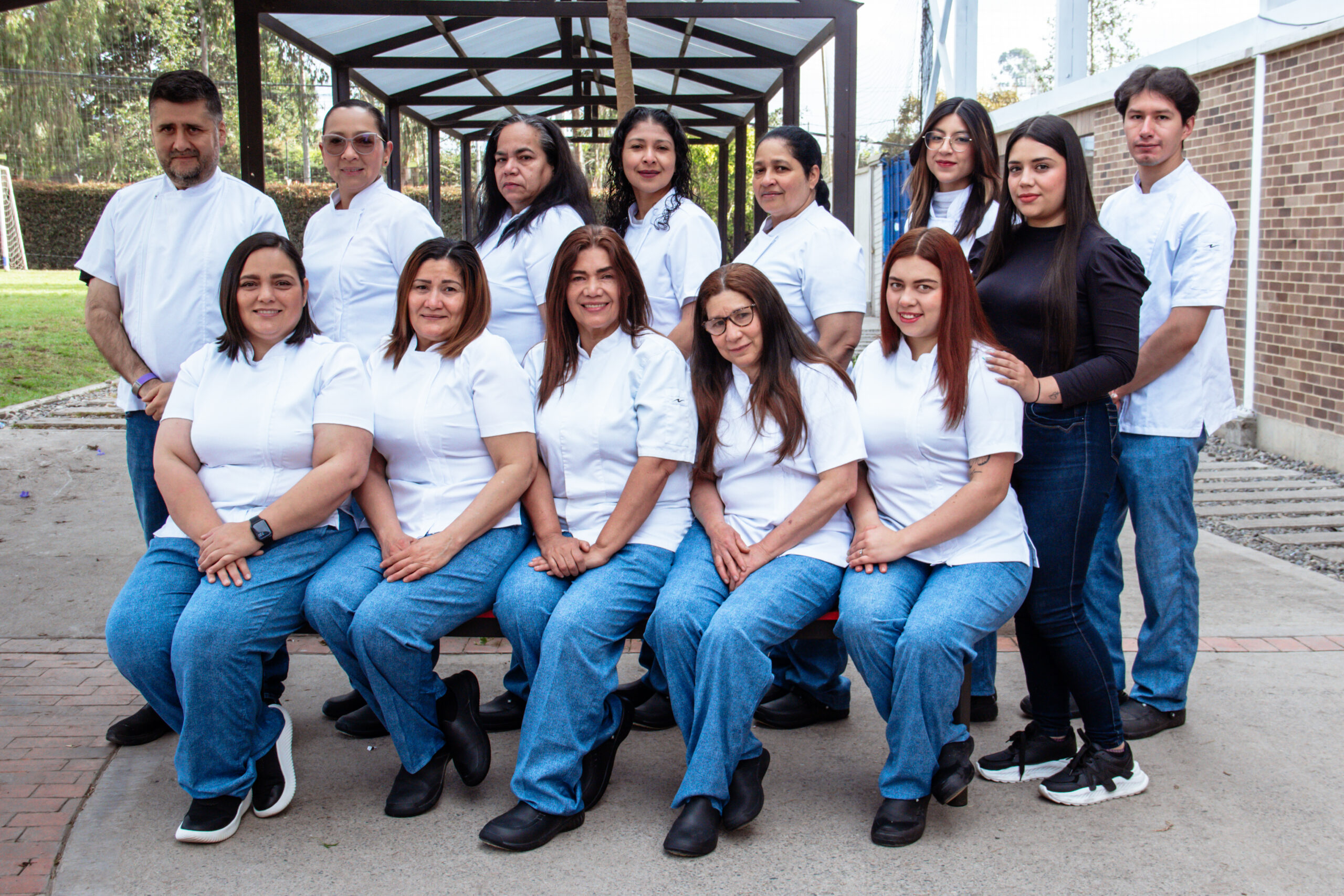 ASHER ECA cafeteria crew group picture