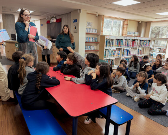 ECA Students in Library for BoB ECA Students in Library for BoB